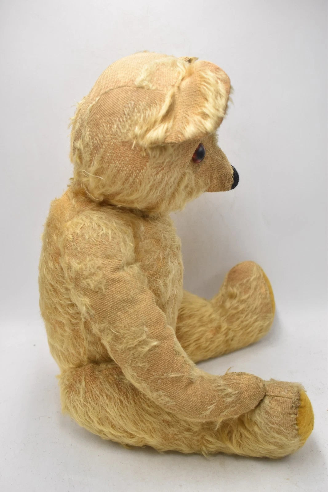1940s Large Chad Valley English Mohair Teddy Bear Fully Jointed 55cm