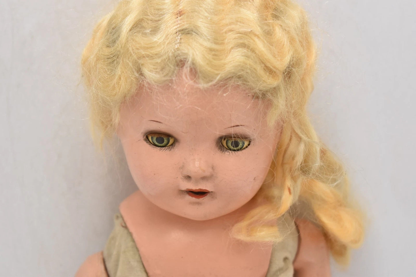 Vintage 1940s Reliable Dolls Canada – Sleepy Eyed Blinking Doll, 50cm
