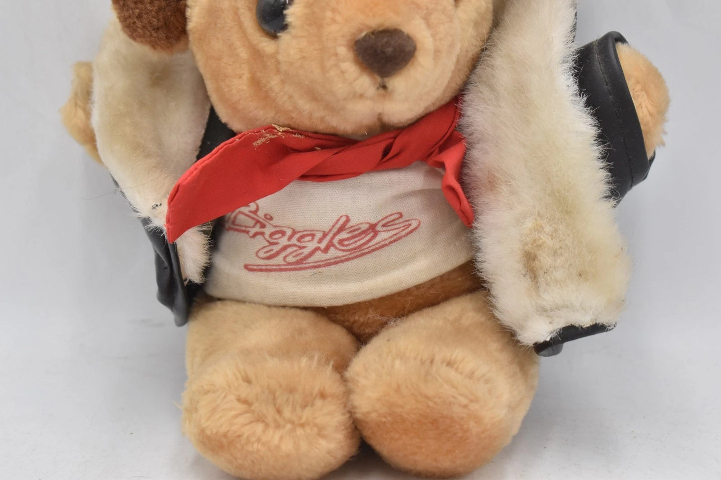 Biggles Flying Ace Teddy Bear Plush Soft Toy 24cm Collectable Aviator Bear Vinta