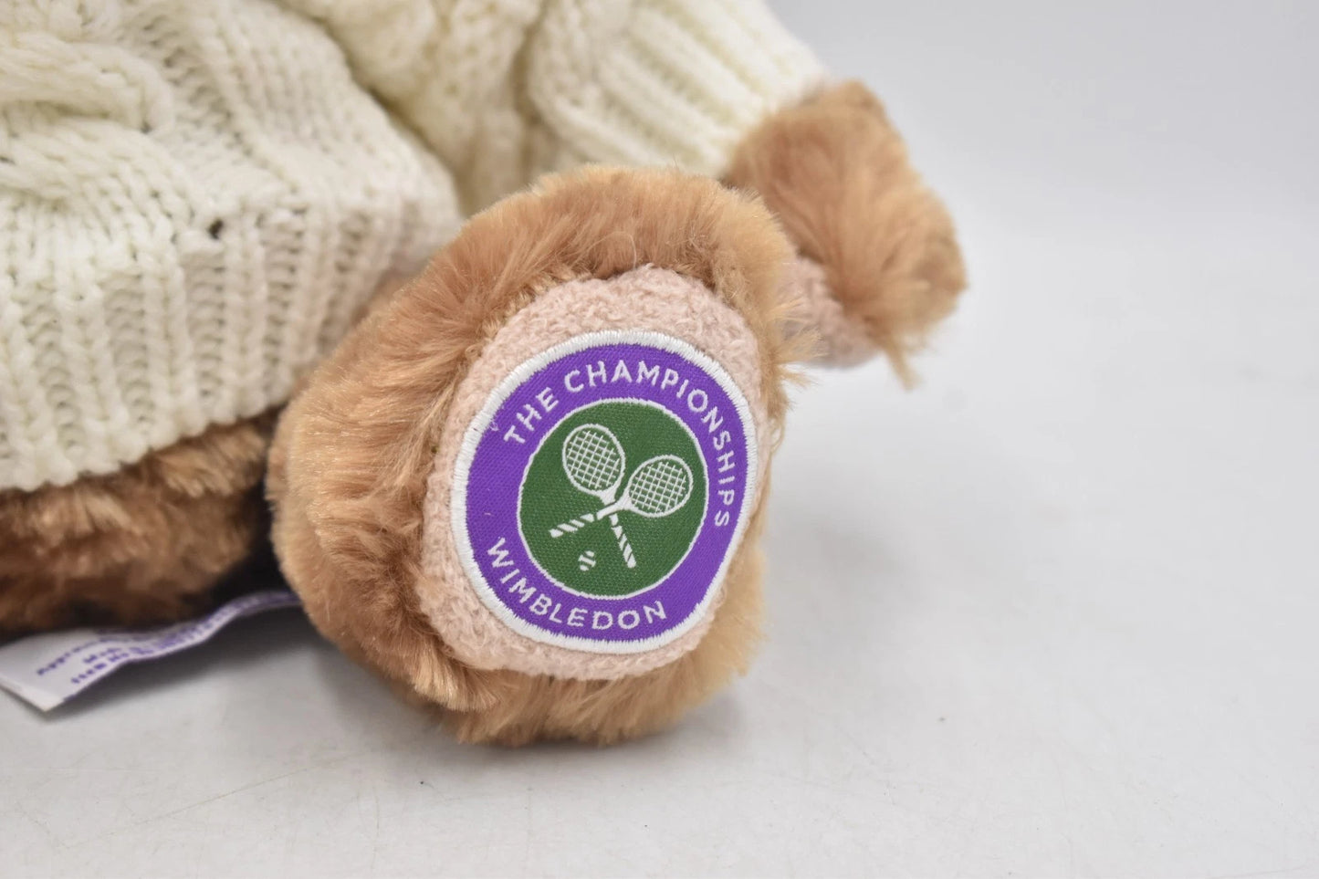 Official Wimbledon The Championships 2015 Tennis Teddy Bear Plush Soft Toy 20cm