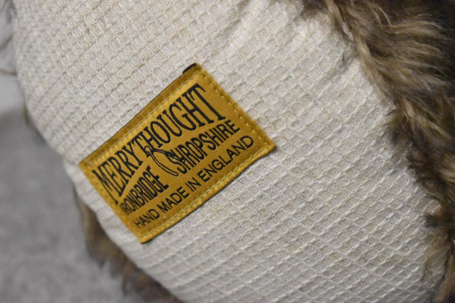 Merrythought Extra Large Cheeky Bear Limited Edition 19/50 Mohair Fully Jointed