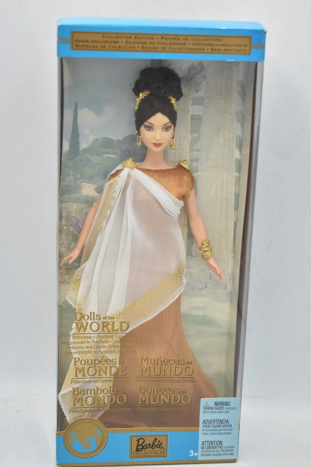 Princess of Ancient Greece Barbie – Collector Edition, Dolls of the World 2003