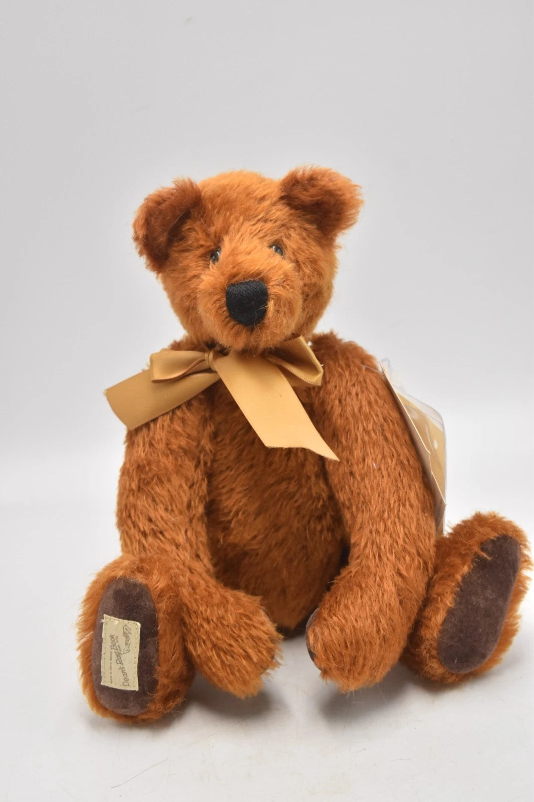Dean's Rag Book Hobson Teddy Bear Limited Edition No. 1909 Tagged 30cm