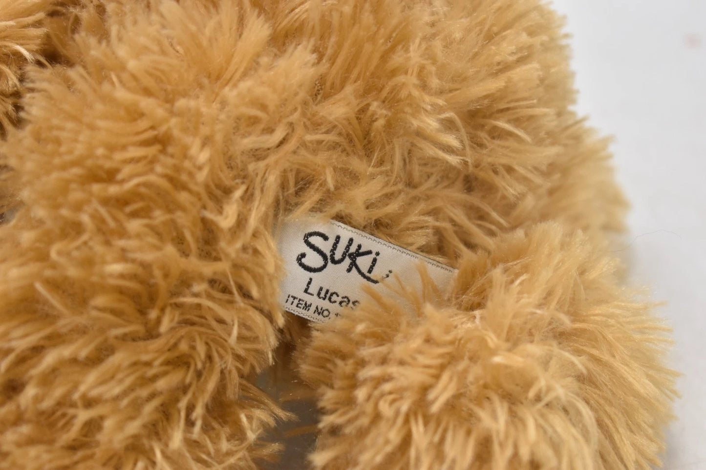 Suki Lucas Teddy Bear Soft Plush Toy Retired Collectable 26cm Vintage Teddy Bear