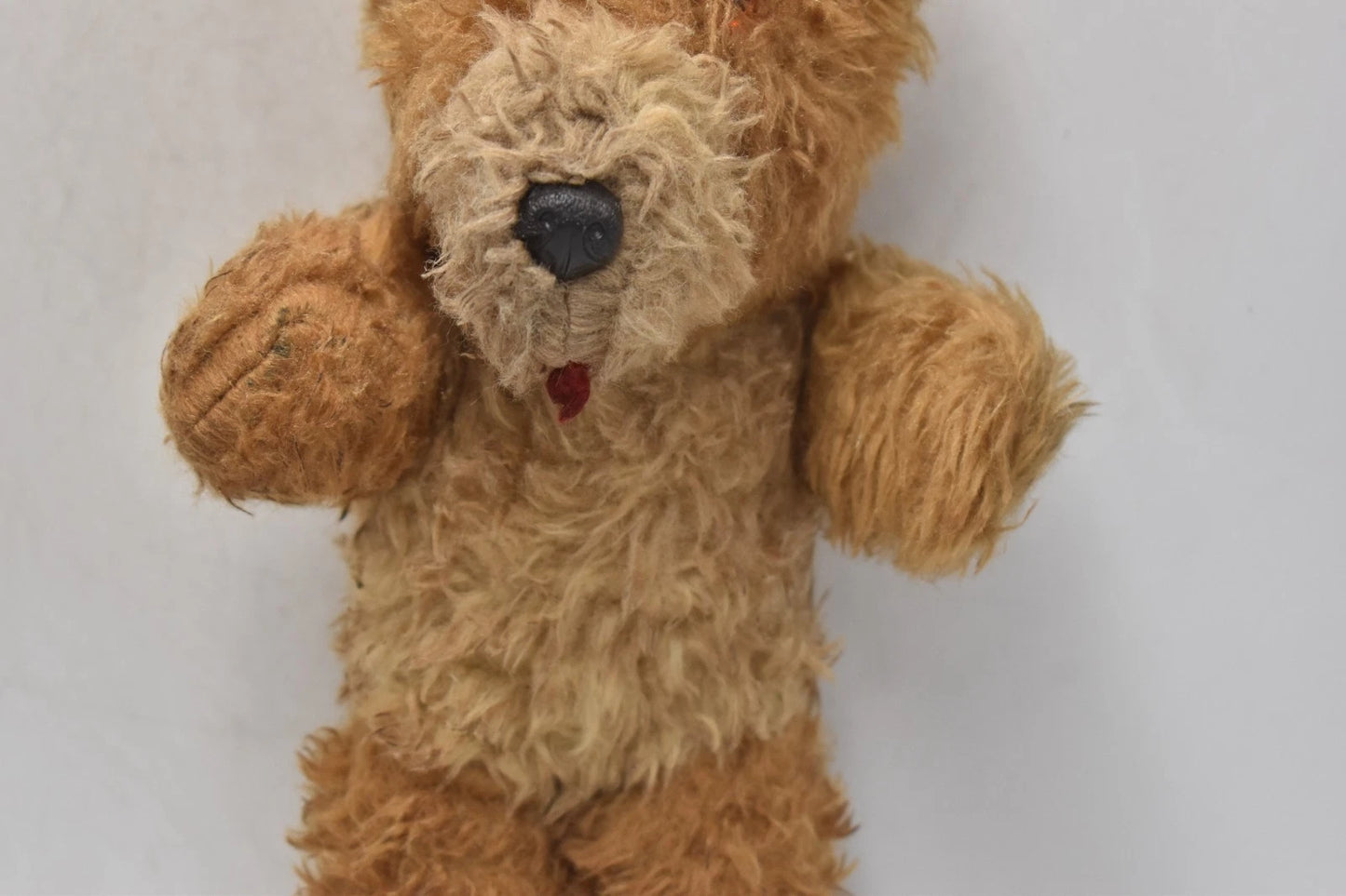 Vintage 1970s Airedale Terrier Plush Soft Toy Teddy Bear 27cm
