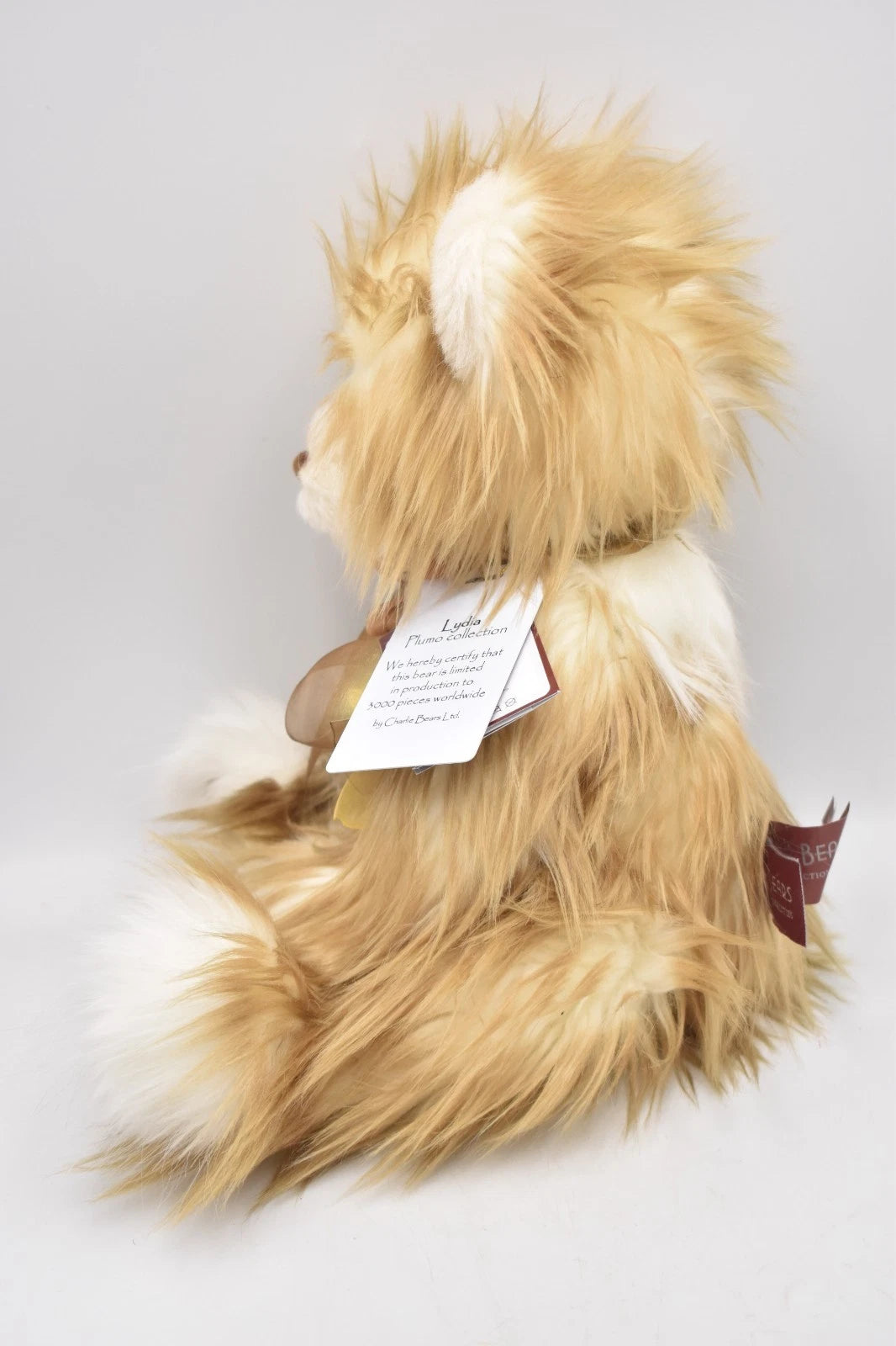 Charlie Bears Lydia Teddy Bear Retired Tagged Isabelle Lee Designed