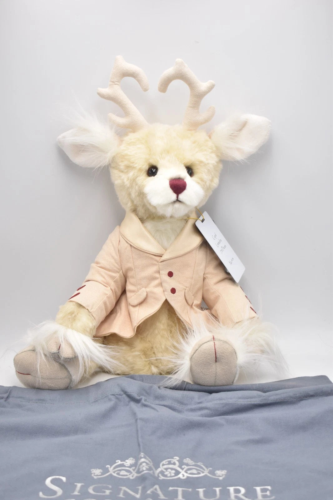 Charlie Bears Cupid Reindeer Signature Collection Limited Edition Tagged Retired