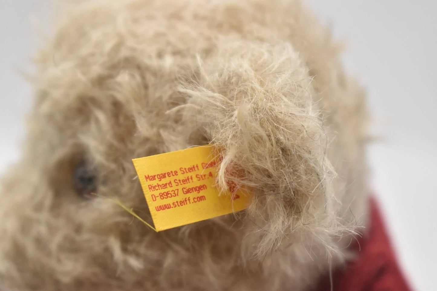 Steiff Grandpa Teddy Bear 690594 Limited Edition Mohair Tagged