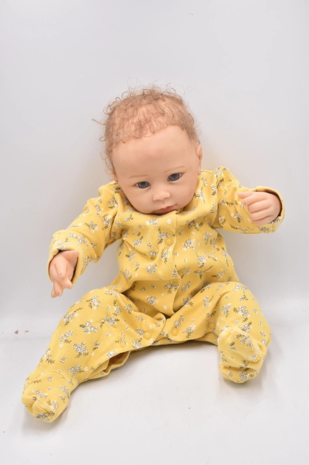 Ashton Drake So Truly Real Linda Murray Vinyl Baby Doll Brown Hair 48cm