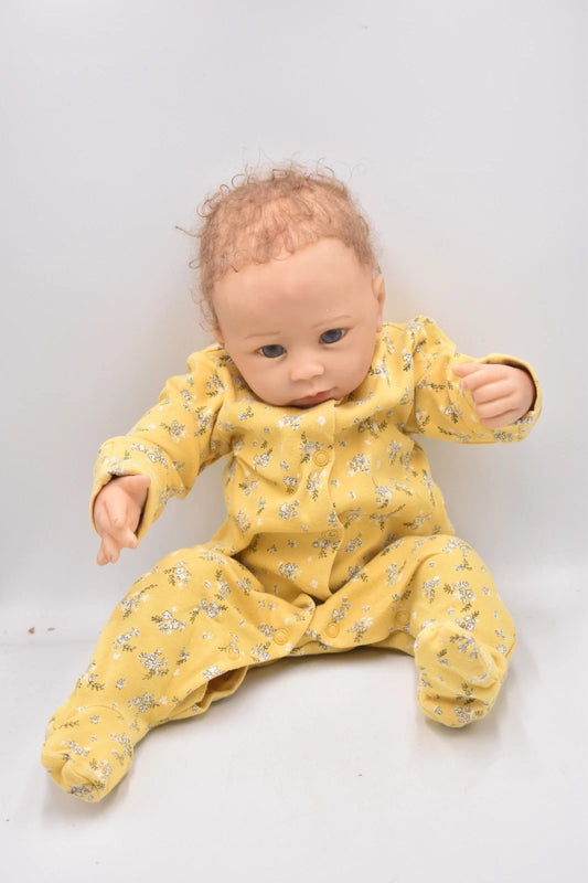 Ashton Drake So Truly Real Linda Murray Vinyl Baby Doll Brown Hair 48cm