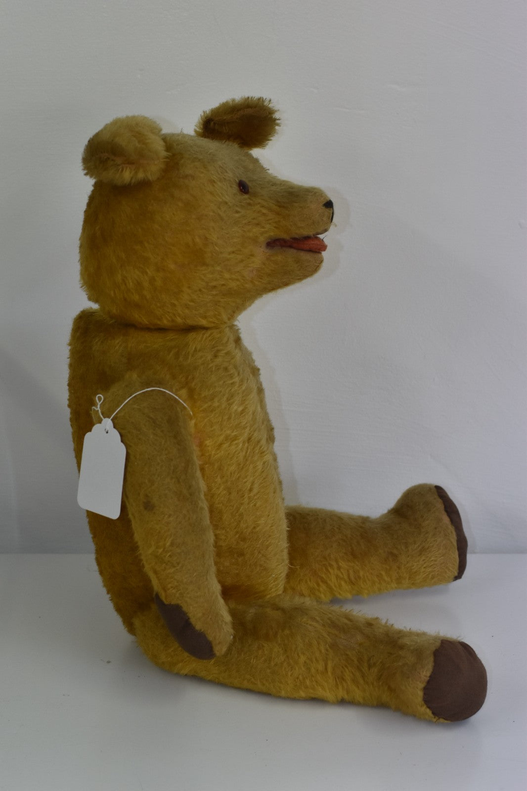 Antique 1920s American Laughing Mohair Teddy Bear 70cm Working Growler