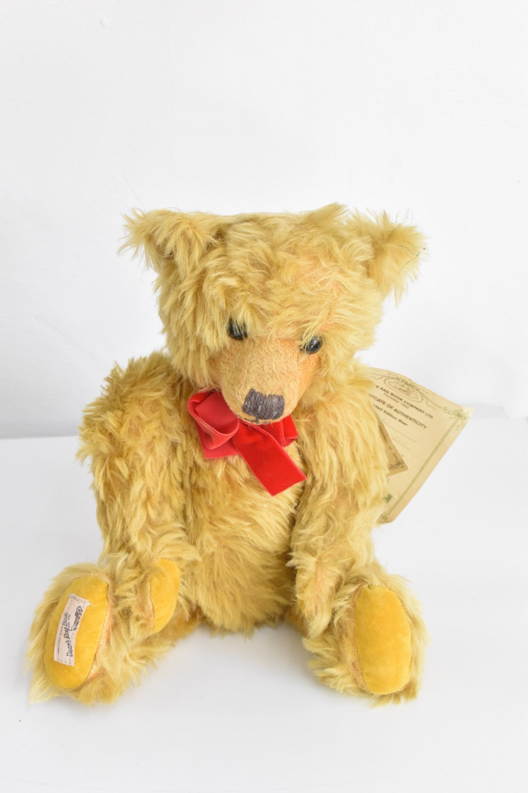 Deans Rag Book Co Walter Teddy Bear – Limited Edition 243/1500 – Mohair