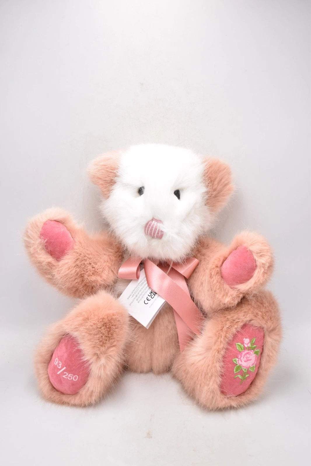 Canterbury Bears Rose Teddy Bear Danbury Mint Exclusive – Limited Edition 93/250