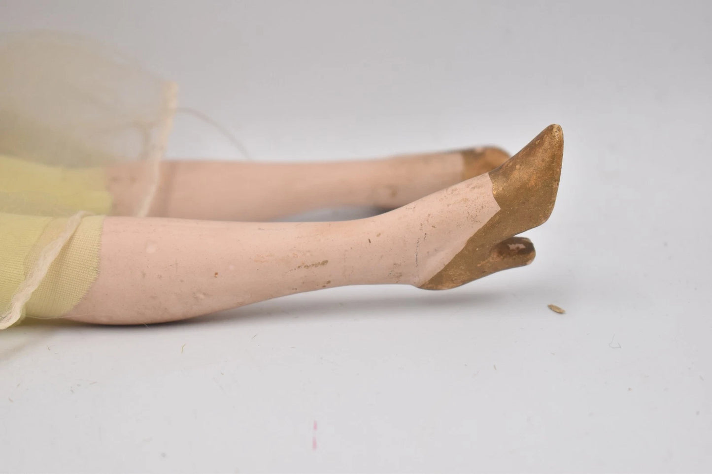 Antique French Boudoir Doll Vintage 1920s 1940s Cloth Face Original Outfit 44cm