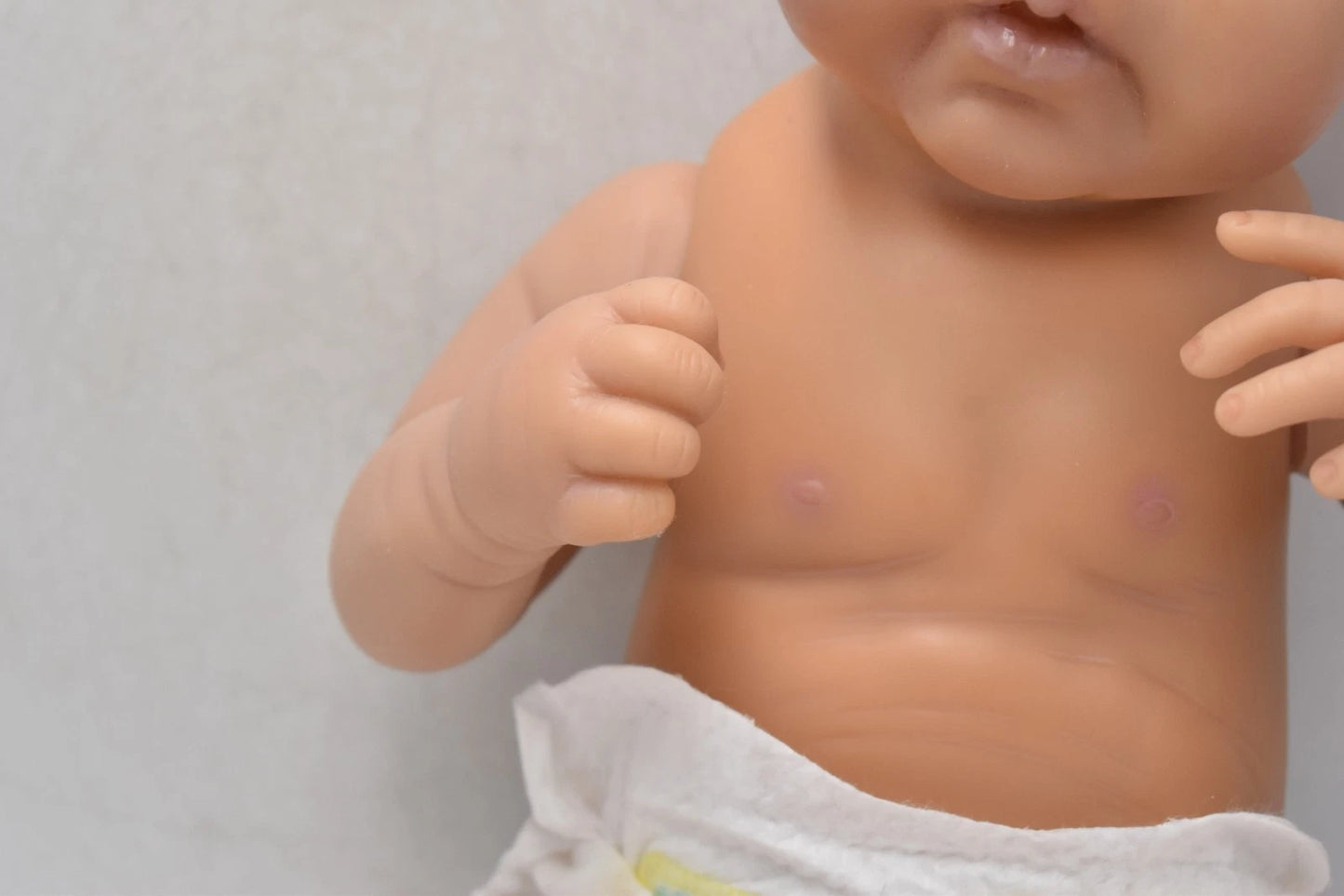 Ashton Drake Anatomically Correct Reborn Baby Doll Huti B A.D.G 04 Silicone 34cm