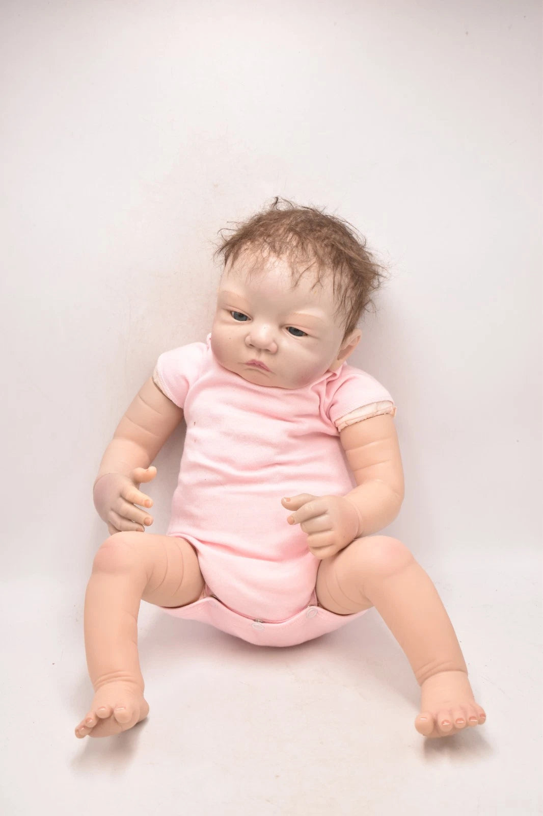 Ashton-Drake Reborn Baby Doll Olivia by Olivia Stone – 50cm, Vinyl Limbs, Cloth