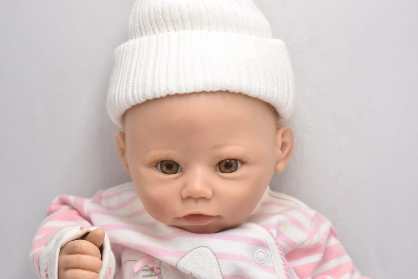 Vintage Ashton Drake Reborn Baby Girl Doll by Linda Murray 48cm Vinyl Limbs