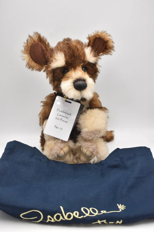 Charlie Bears Fuddlebrook Dog Isabelle Collection Limited Edition Retired Tagged