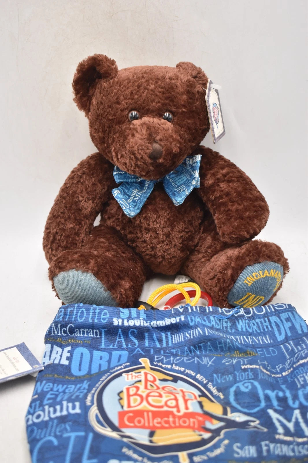The Ben Bear Collection World Traveller Indianapolis Teddy Bear