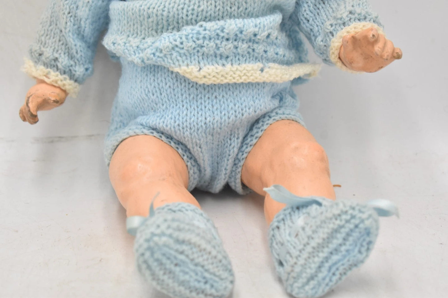 Antique Armand Marseille 542/2 Bisque Head Doll Germany Sleepy Eyes Collectable