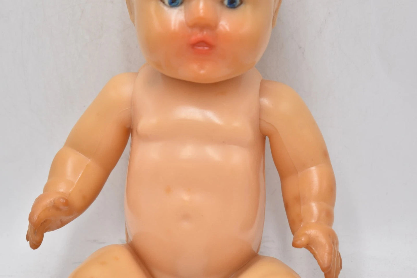 Vintage 1940s Marie Lou Rubber Baby Doll – 40cm