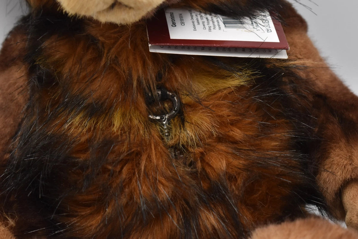 Charlie Bears Geronimo Teddy Bear Retired Tagged Isabelle Lee Designed