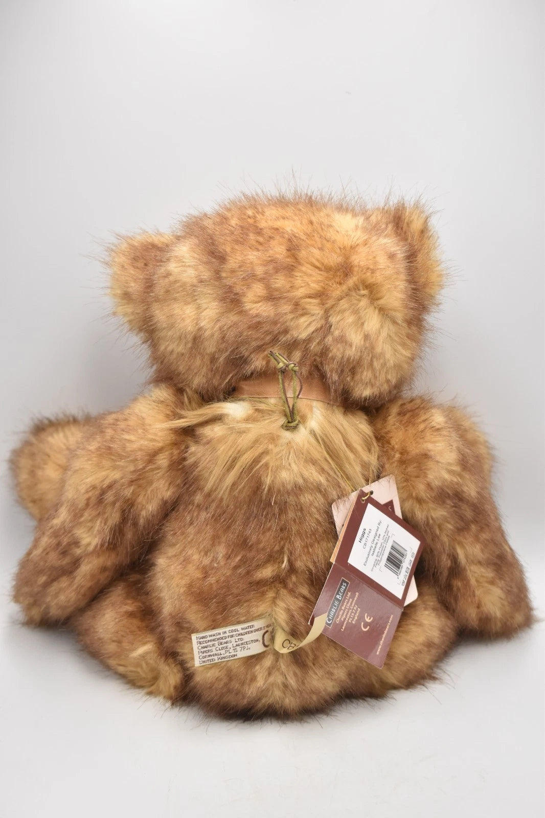 Charlie Bears Higgs Teddy Bear Isabelle Lee Retired Tagged Jointed Collectable