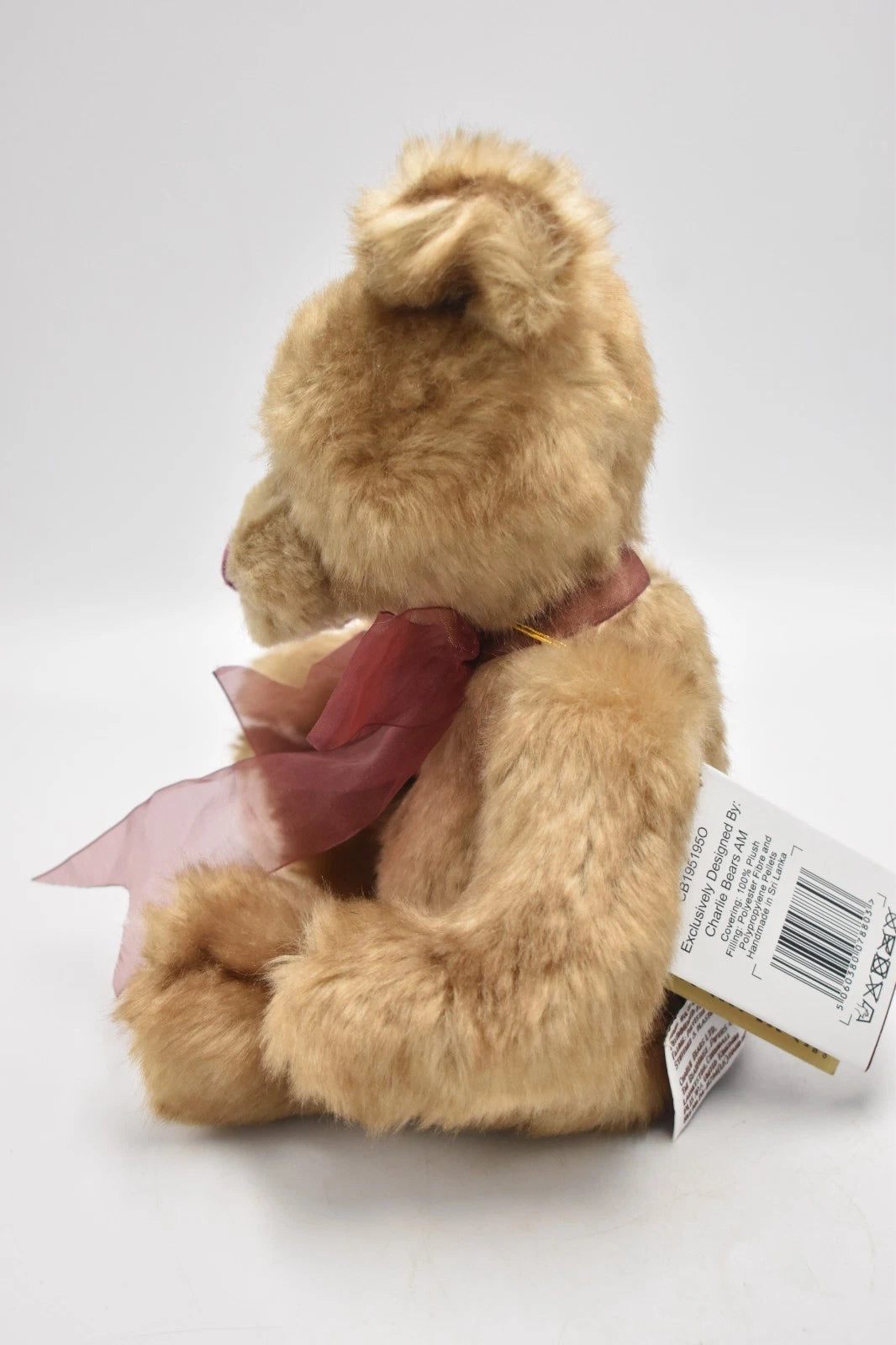 Charlie Bears Billie Teddy Bear Retired Tagged 28cm Collectable Plush Bear