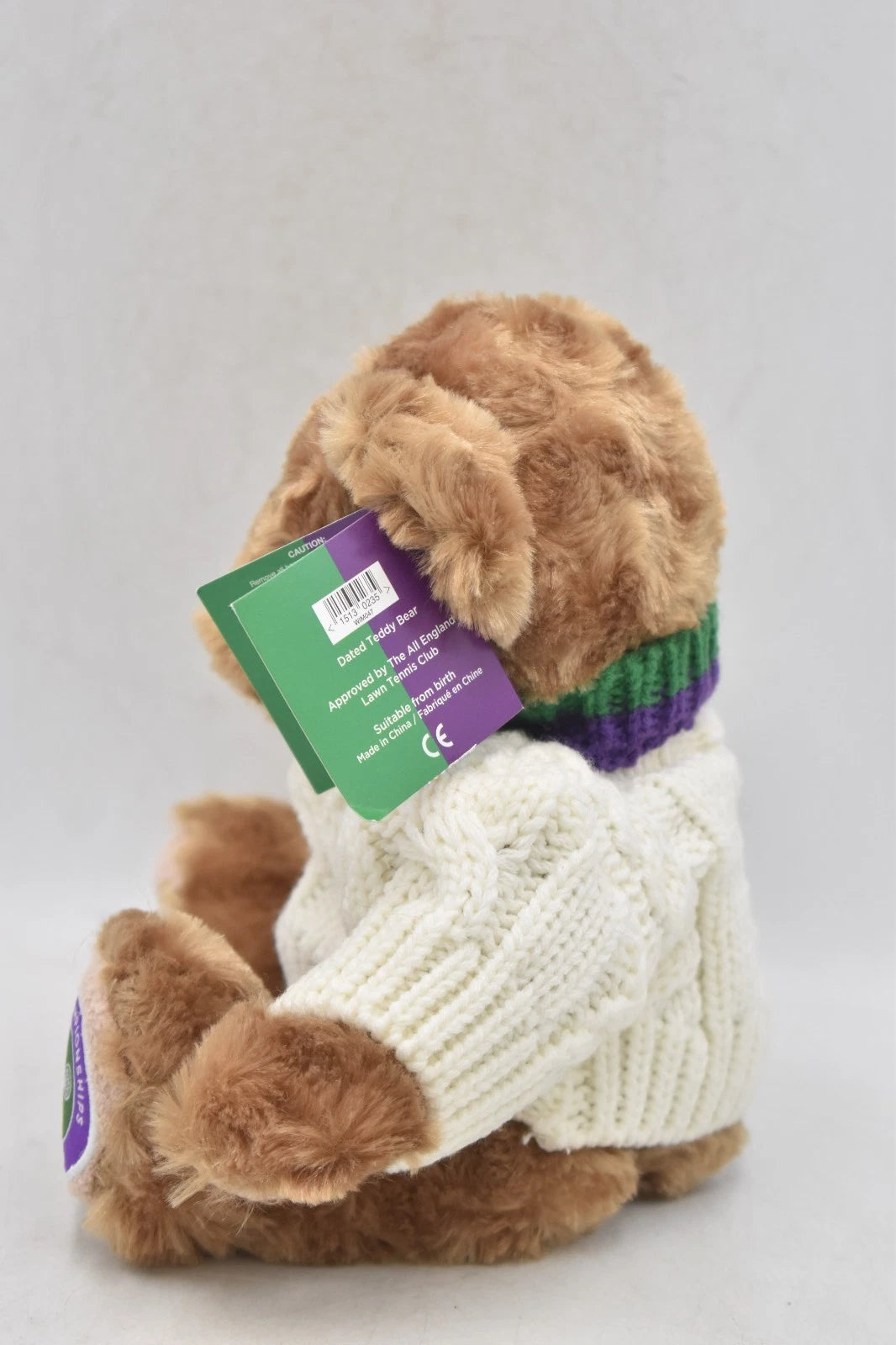 Official Wimbledon The Championships 2015 Tennis Teddy Bear Plush Soft Toy 20cm