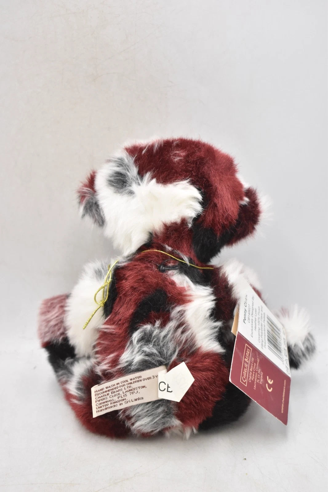 Charlie Bears Penny Chew Teddy Bear Retired Heather Lyell Designed Tagged 30cm