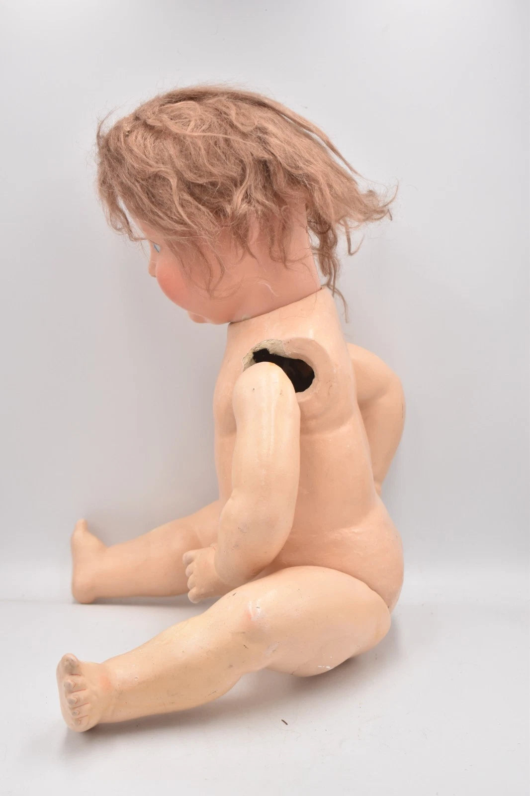 Antique Armand Marseille 996 Toddler Doll Bisque Head 58cm German Vintage Doll