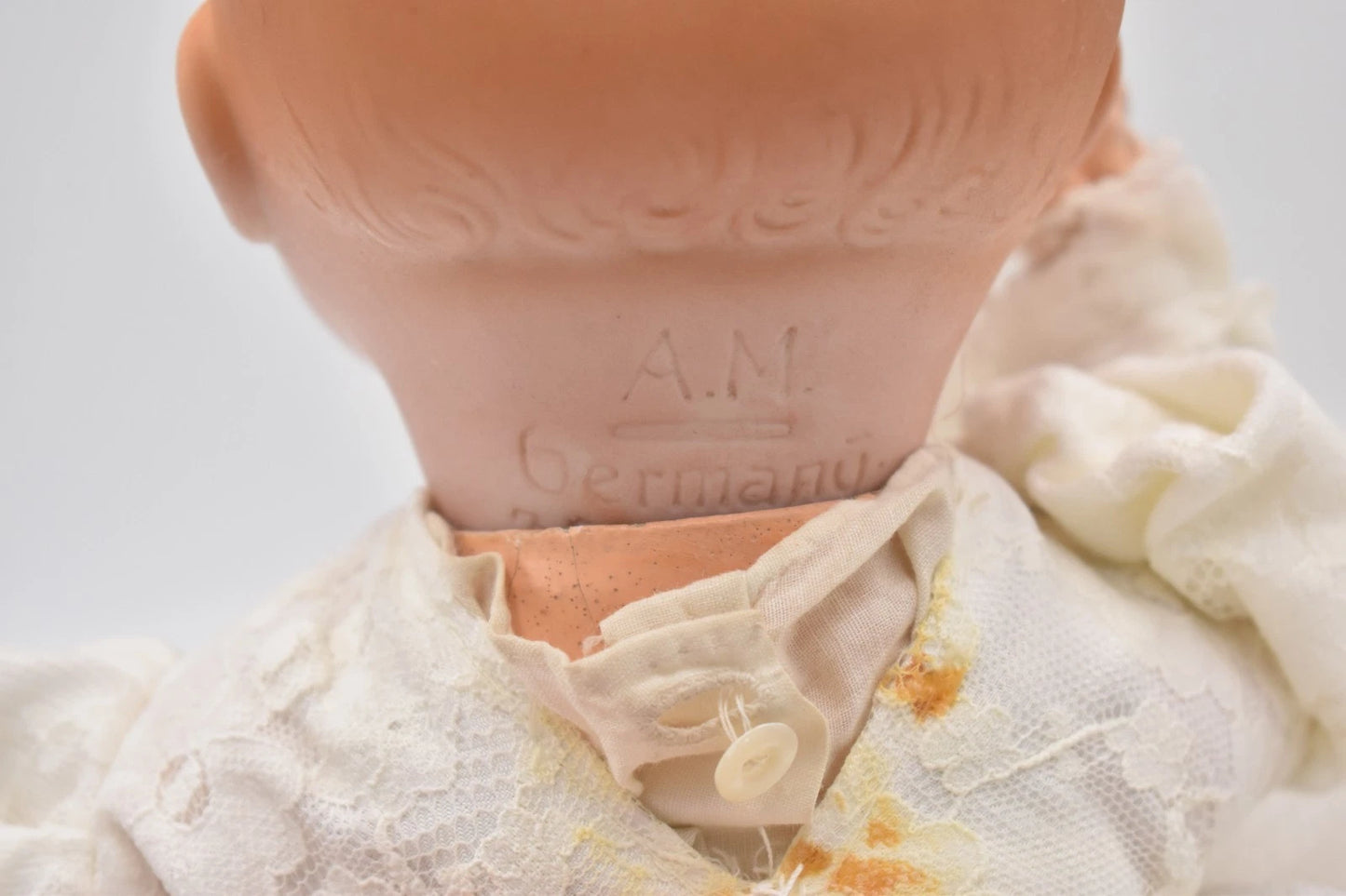 Antique Armand Marseille My Dream Baby 351 Bisque Composition Doll 34cm Sleepy