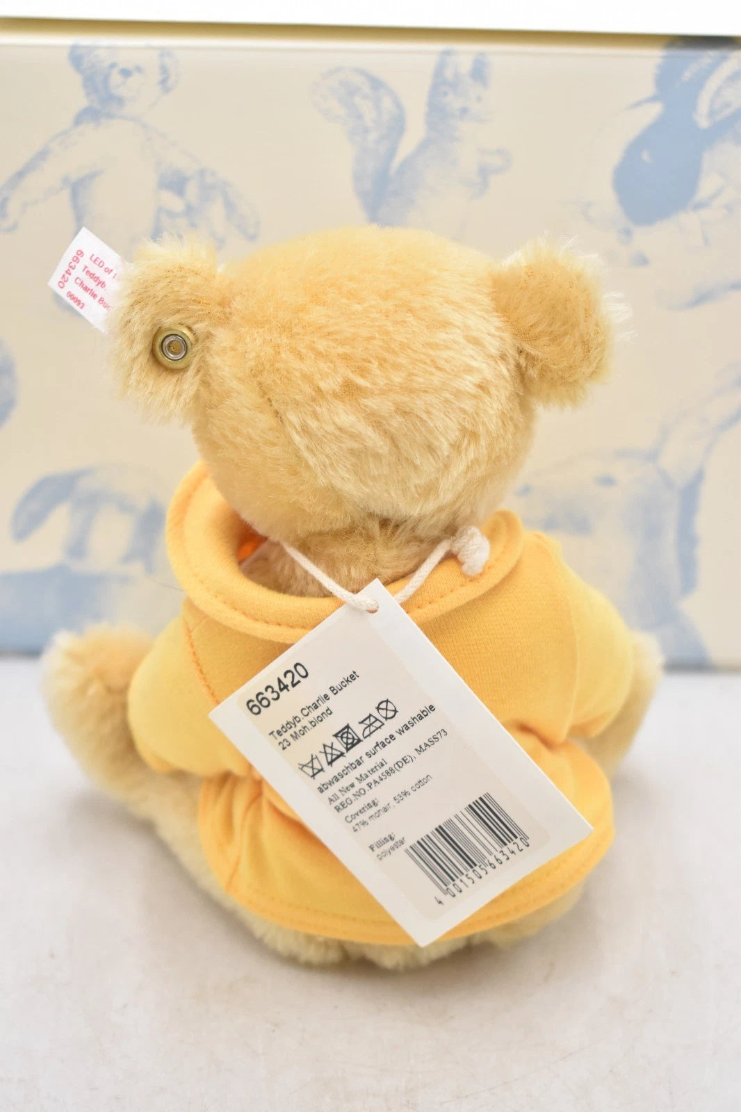 Steiff Charlie Bucket Teddy Bear Charlie and the Chocolate Factory 663420