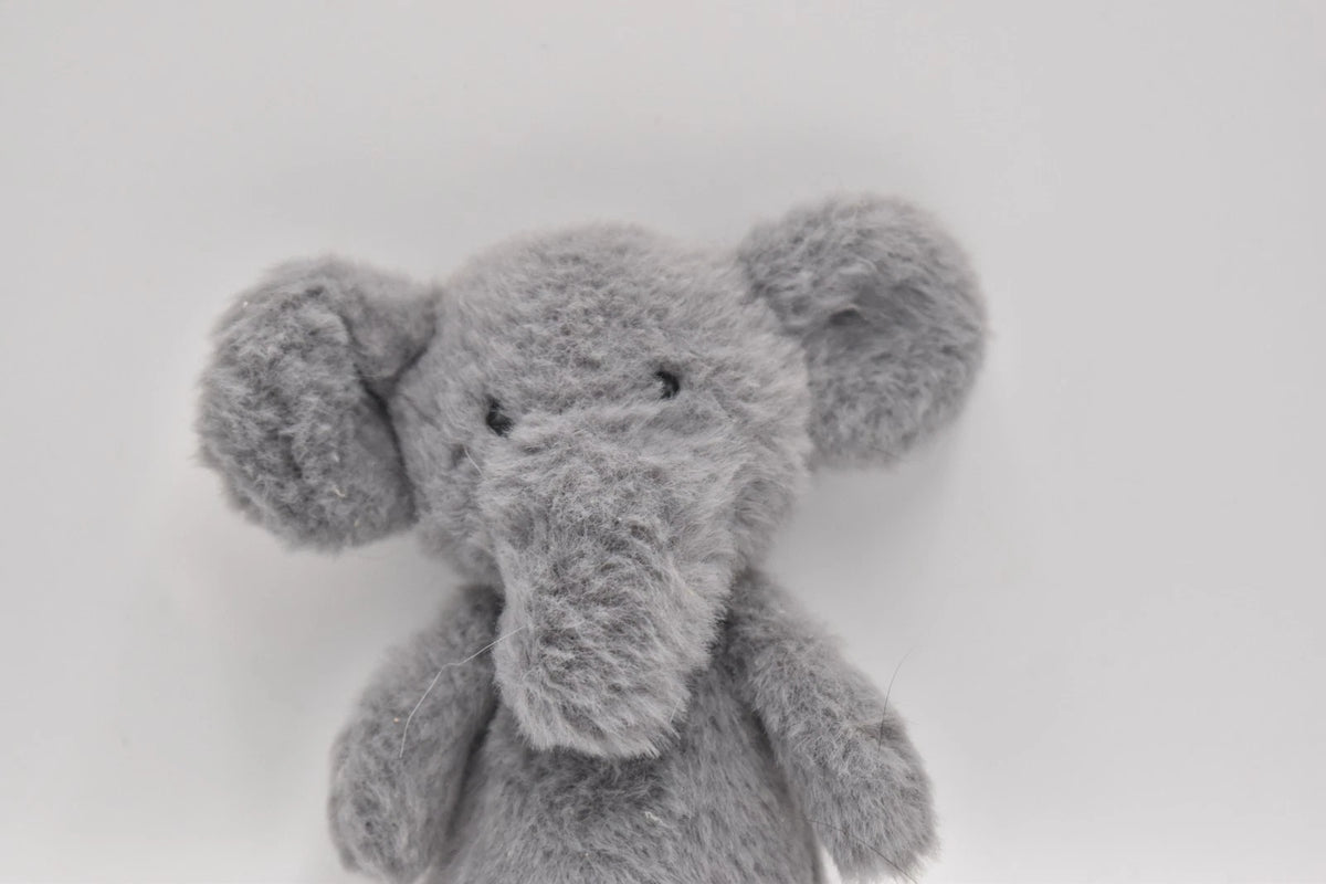 Jellycat Fluffy Elephant Tiny Plush Soft Toy 5" Retired Miniature JELLY5757