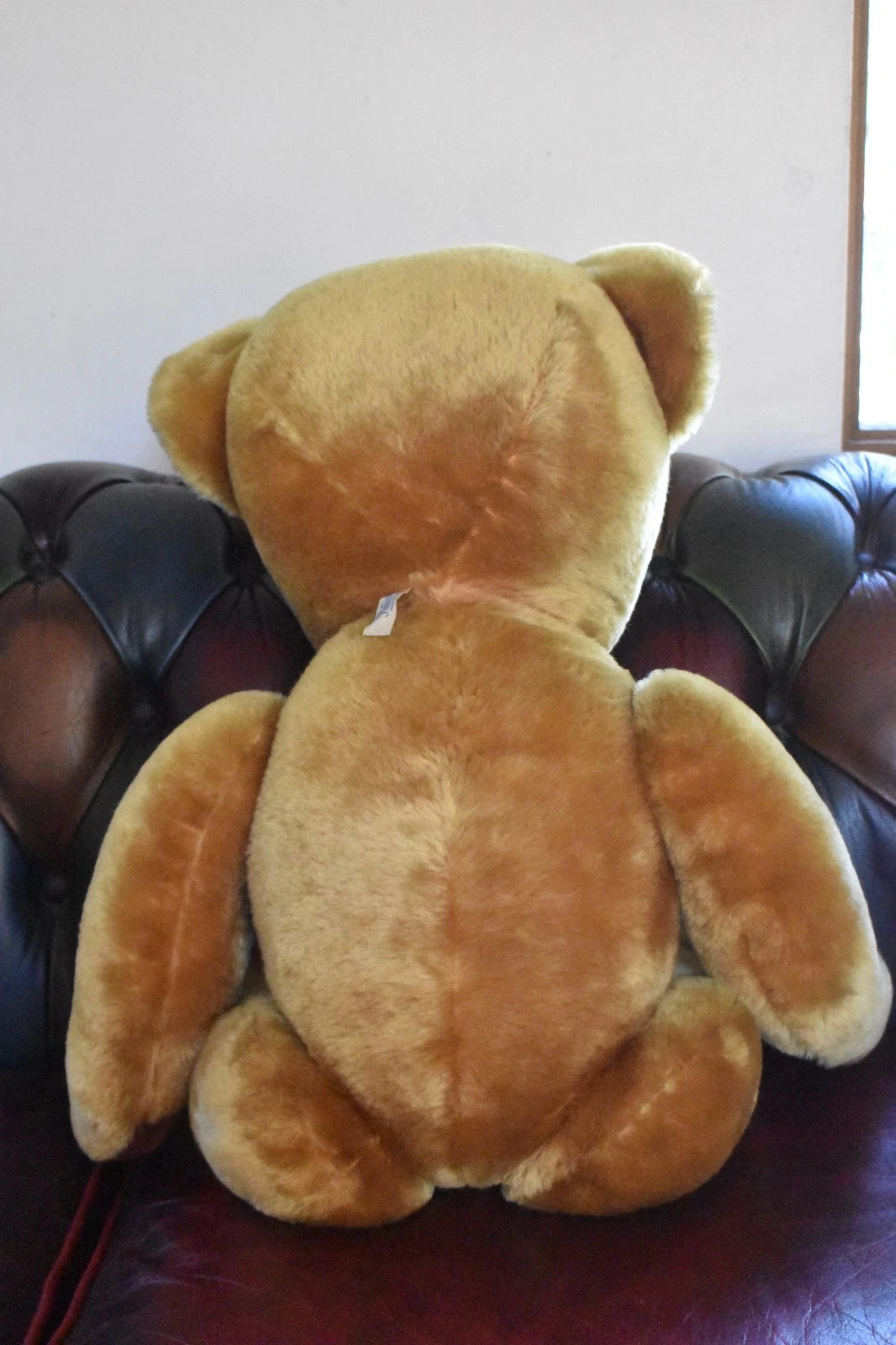 Vintage 1950s Pedigree Mohair Teddy Bear Winnie The Pooh Bells 70cm Collectable