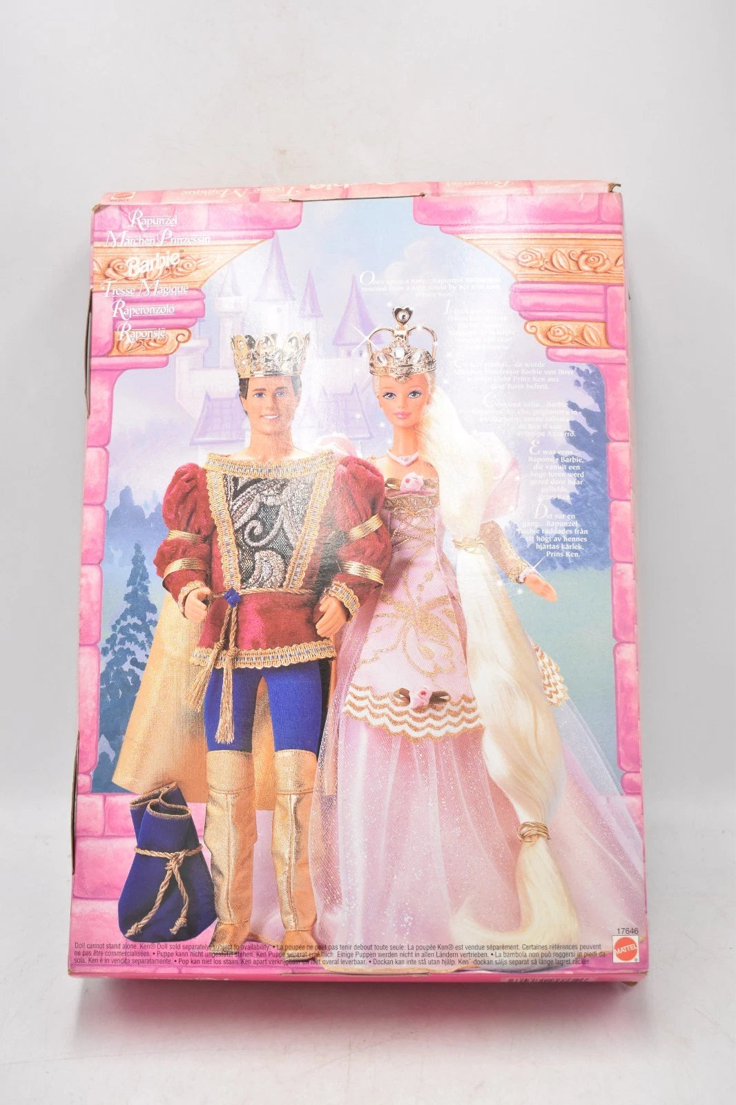 Vintage Mattel Barbie Rapunzel Princess Doll – 1997 NRFB