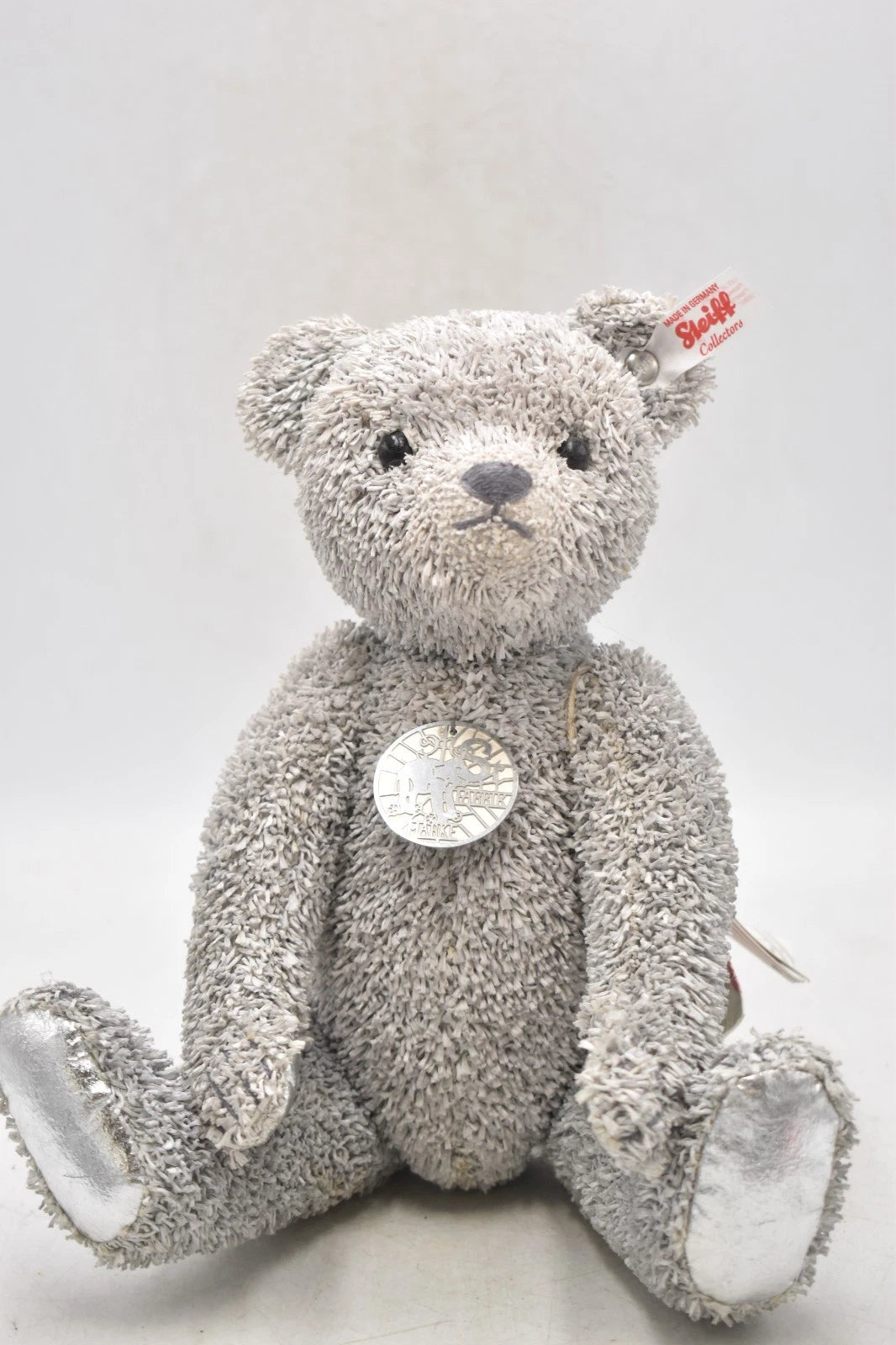 Steiff Platinum Paper Bear 006999 Limited Edition Retired
