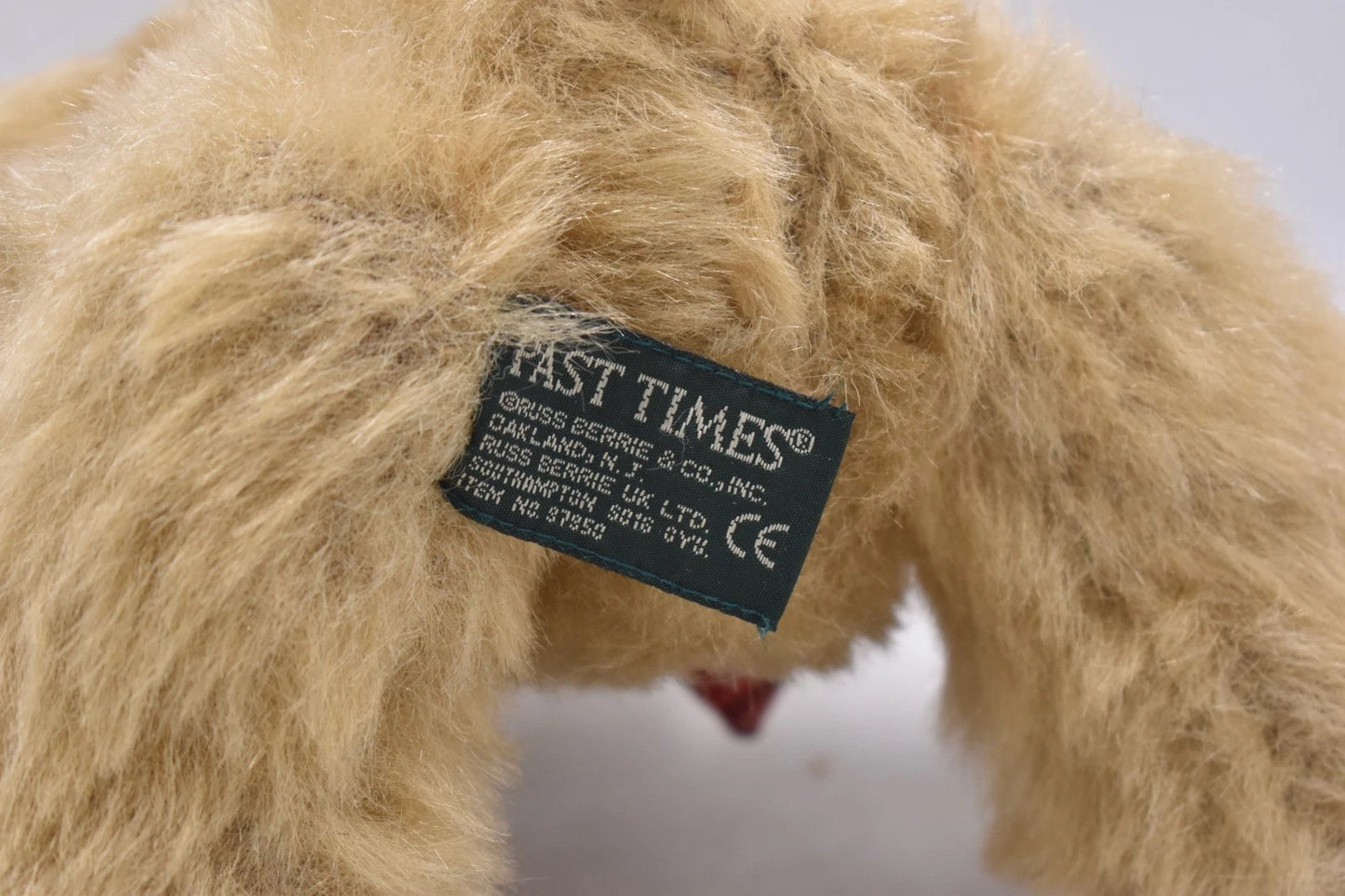 Russ Berrie For Past Times Teddy Bear – Fully Jointed Collectable Plush Soft Toy