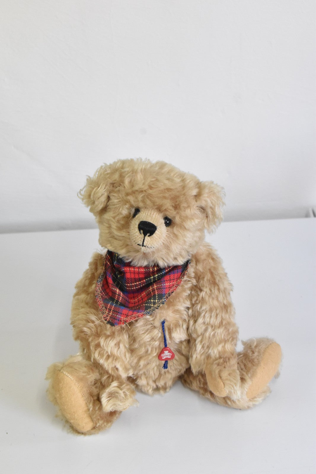 Clemens Bear – Golden Mohair Teddy – Retired – Tagged