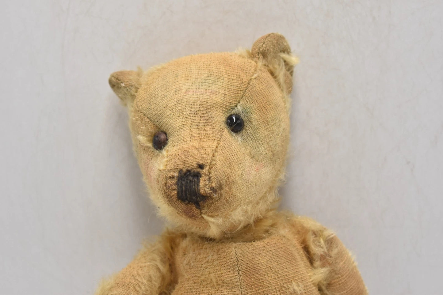 1930s Chiltern English Mohair Vintage Teddy Bear Fully Jointed 30cm
