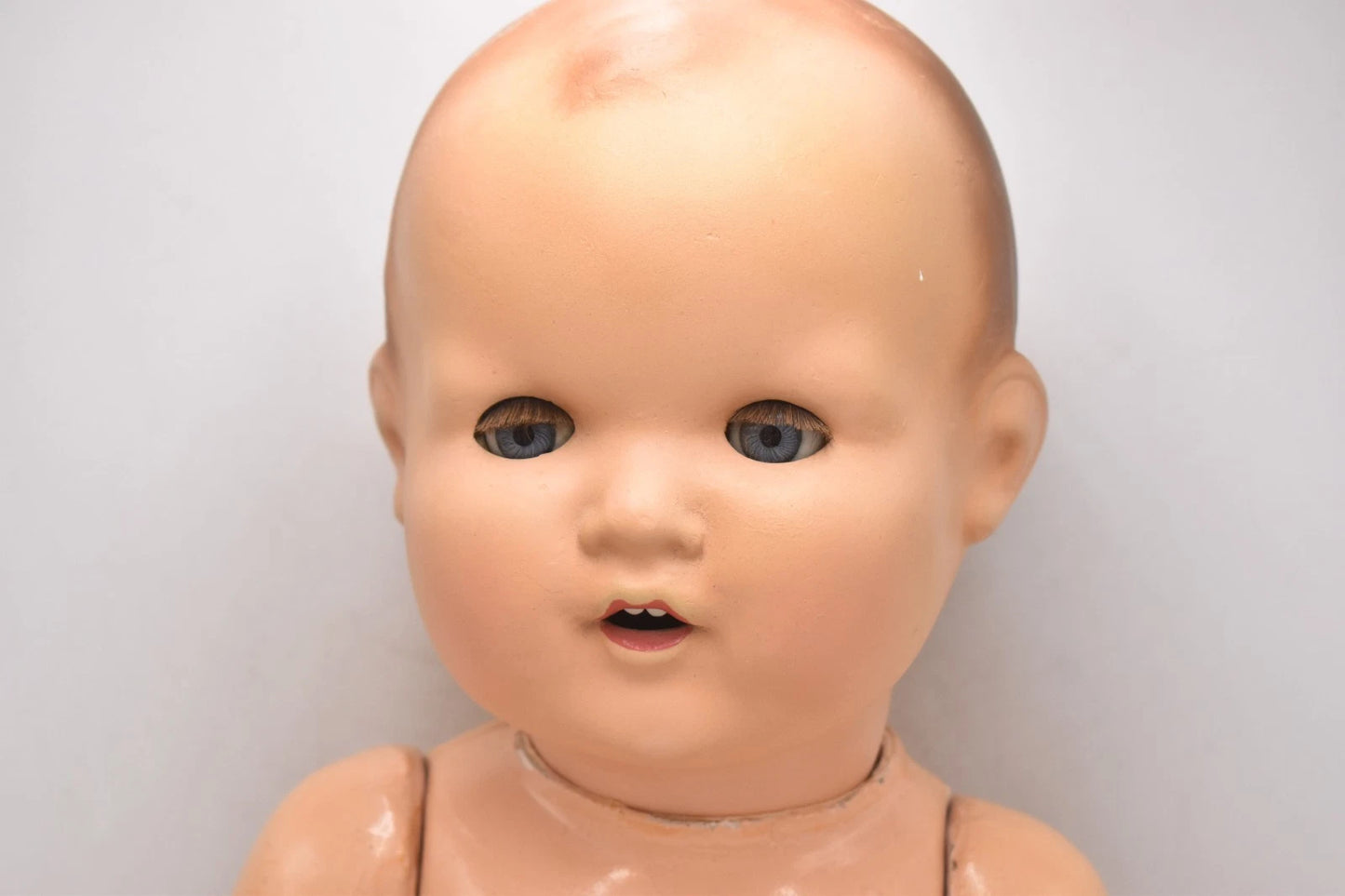 Antique Armand Marseille 518 Large Bisque Head Doll 64cm Sleep Eyes Blinking