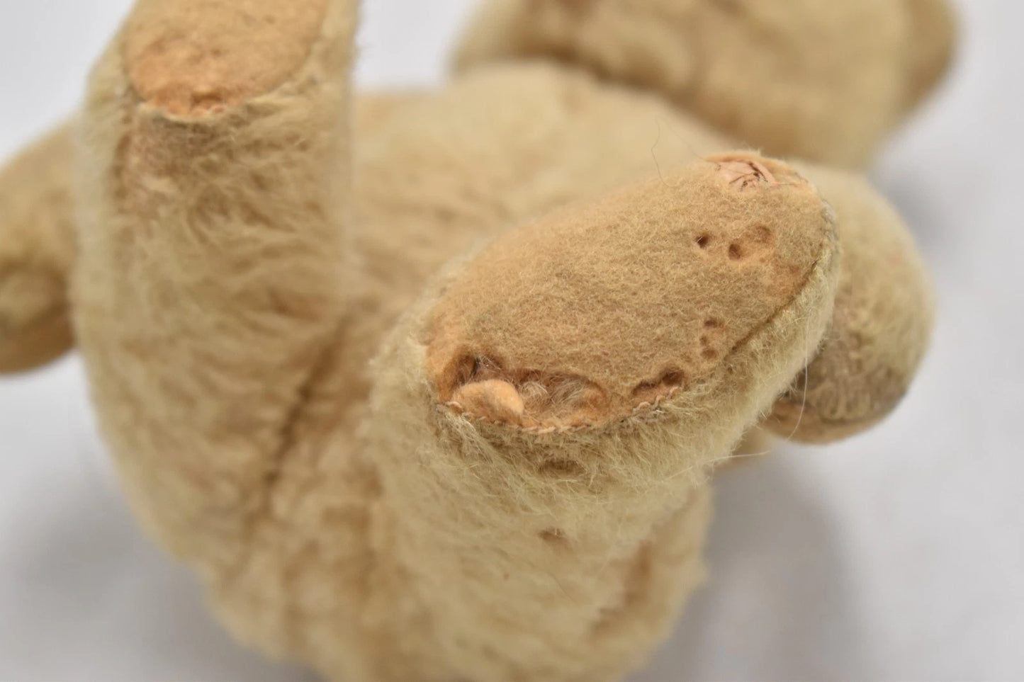 Vintage 1920s German Mohair Open Mouth Teddy Bear Fully Jointed