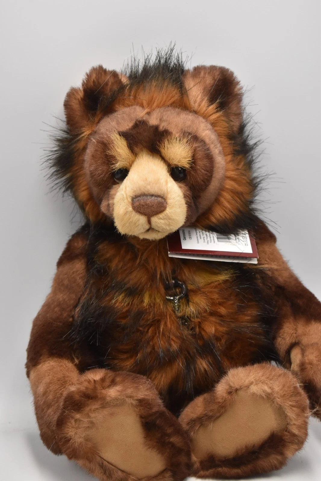 Charlie Bears Geronimo Teddy Bear Retired Tagged Isabelle Lee Designed