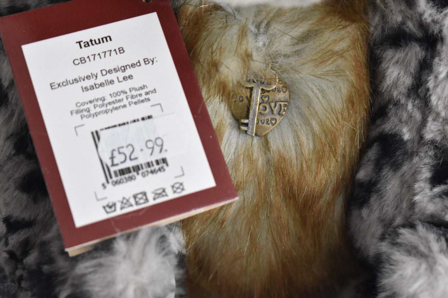 Charlie Bears Tatum – Retired – Tagged – Designed by Isabelle Lee