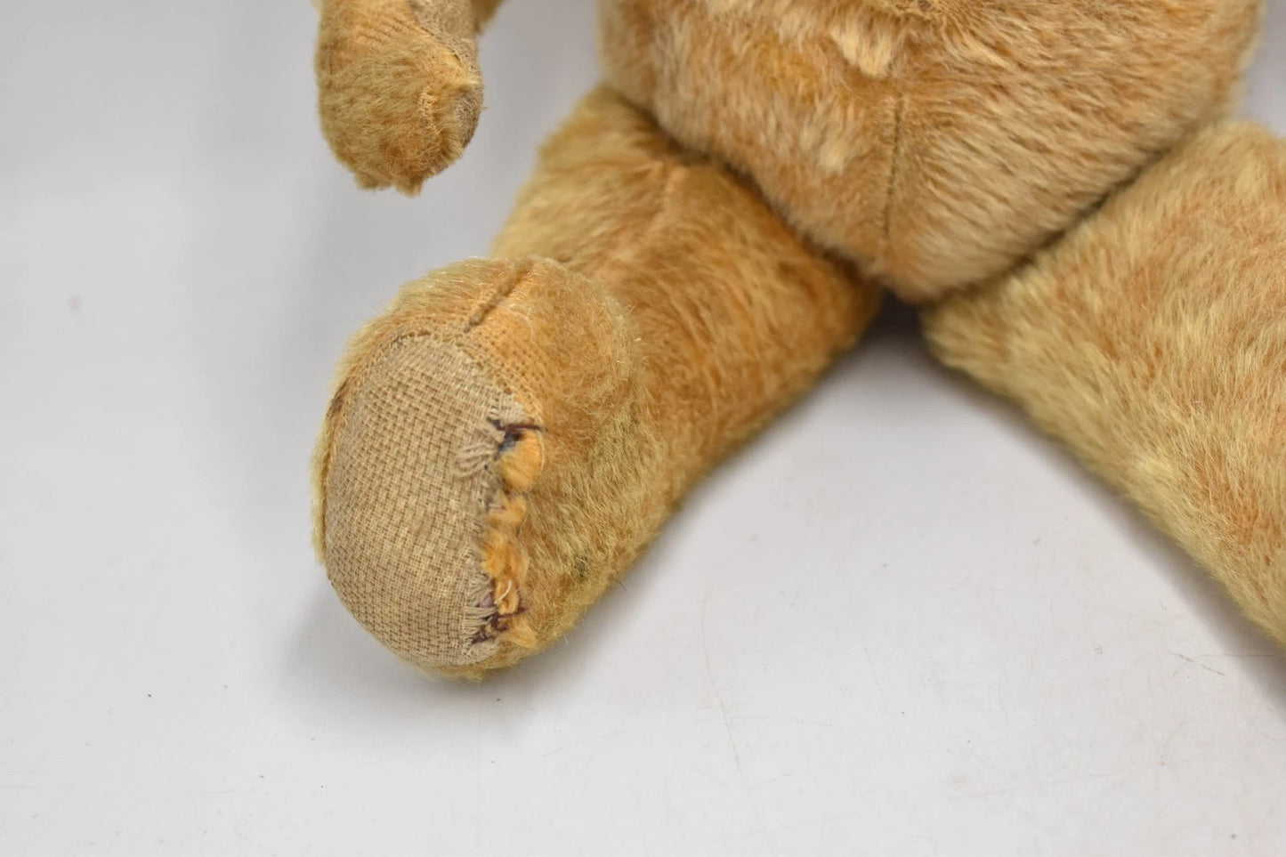 Vintage 1940s Chiltern Mohair Teddy Bear – 44cm, Fully Jointed, Collectible