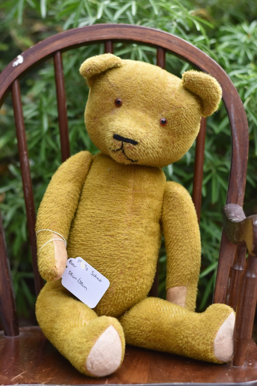Vintage 1920s Schuco Mohair Teddy Bear – 58cm