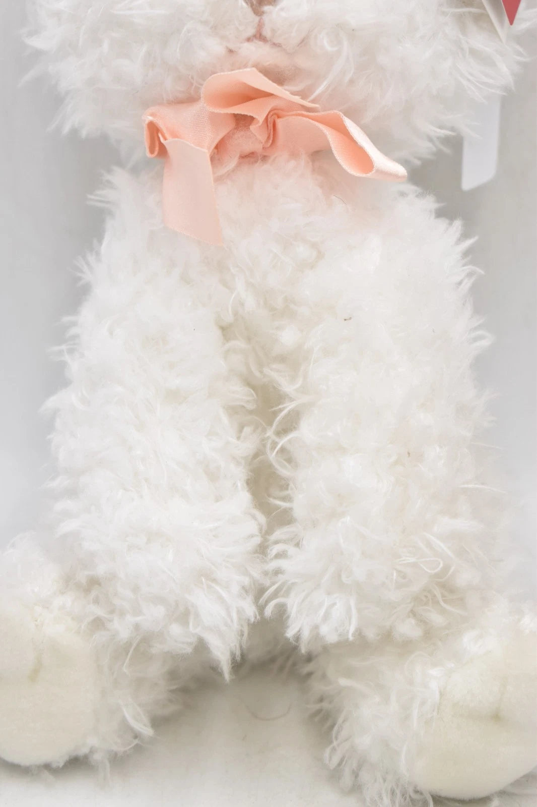 Russ Berrie Fuffi White Cat Teddy Bear – Retired Tagged Plush Soft Toy