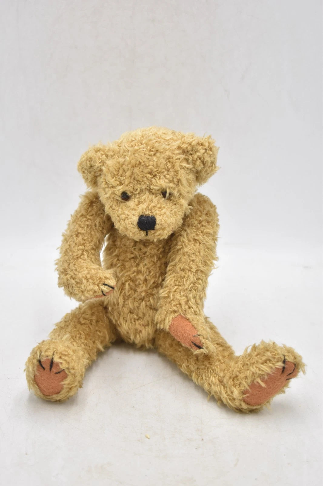 Small Cute Brown Plush Teddy Bear Soft Toy Long Limbed 15cm