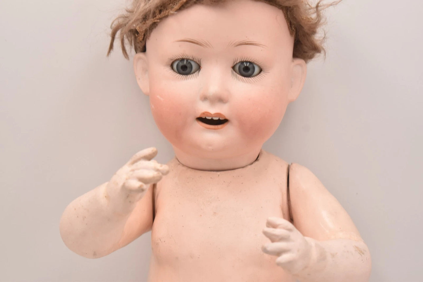 Antique Heubach Koppelsdorf 267 Bisque Head German Doll 45cm Collectable