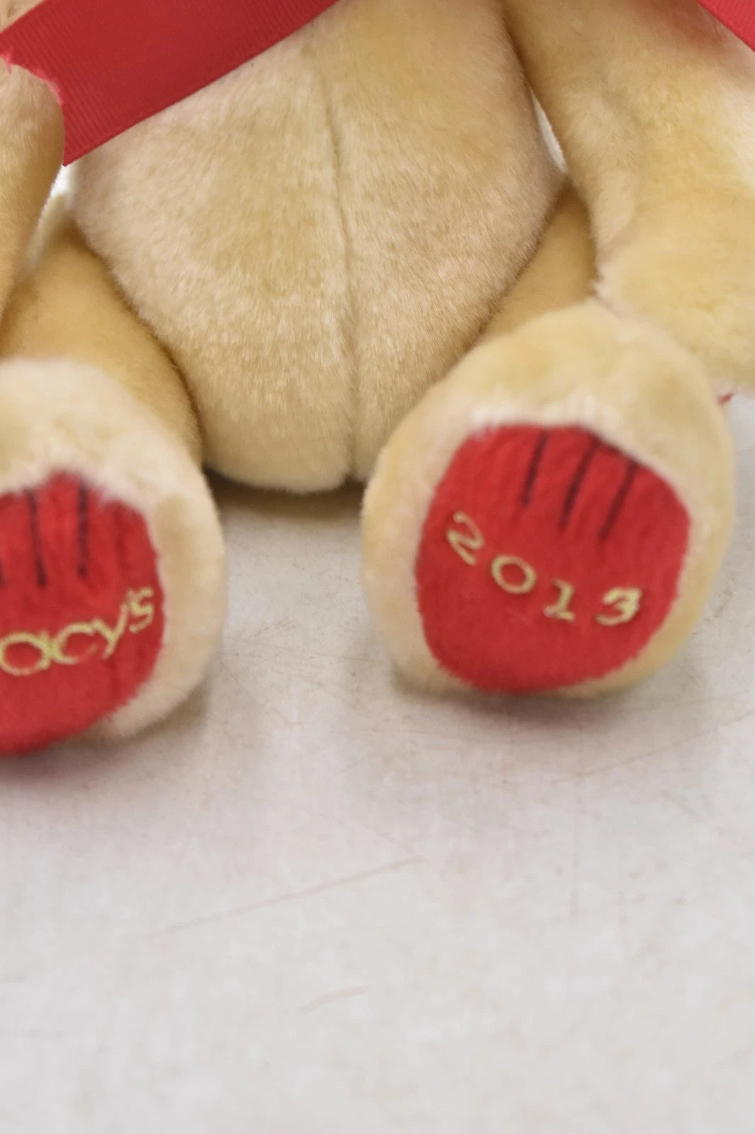 Macy’s Holiday Lane Teddy Bear 2013 Plush Christmas Bear Tagged Retired